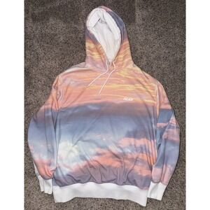 Palace P Scape Hood Sunset Multi X-Large Palace Skateboards Hoodie Pink Orange